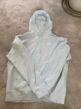 Nike Pale Blue Hooded Pullover